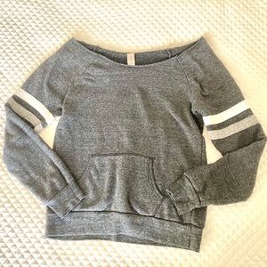 Off shoulder sweater